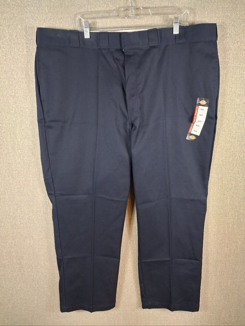 Dickies 874 The Original Work Pants Mens 46x30 Navy Blue Classic Straight Leg